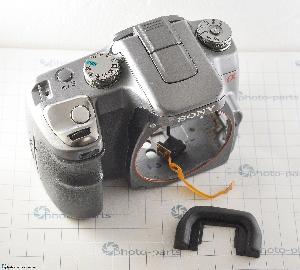 Корпус (в сборе) Sony A100, б/у серый 